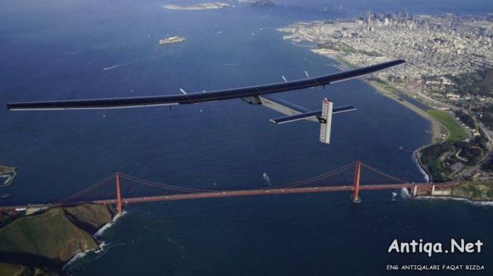 Қуёш батареяларида ишловчи Solar Impulse 2 самолёти 9 ойлик танаффусдан кейин саёҳатини давом эттирди