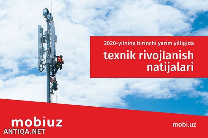 Mobiuz биринчи ярим йилликда 930 та таянч станциясини ишга туширди