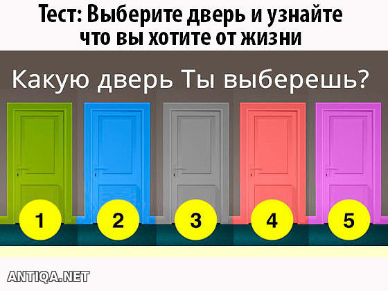 Какую дверь Ты выберешь?